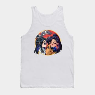 RanWan - Dragon & Horse Tank Top